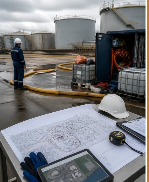 Разработка плана ликвидации разливов нефти в Димитровграде