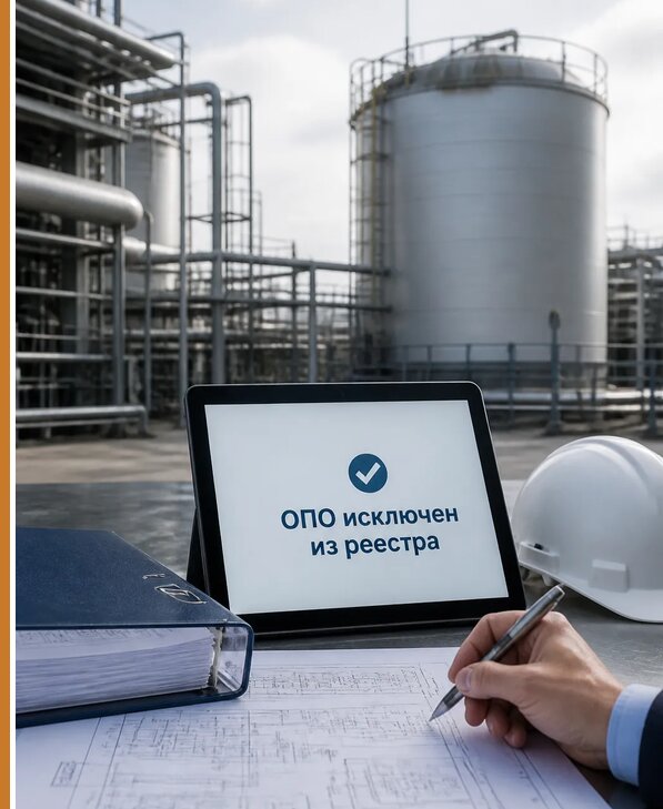 Исключение ОПО из госреестра в Димитровграде от 30909 р. | Авеста ОТиПБ